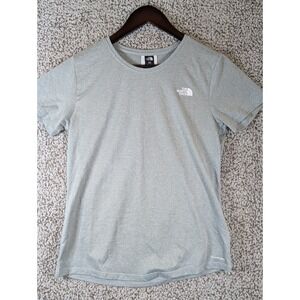 The North‎ Face Performance T-Shirt Women's Small Gray Short Sleeve Logo